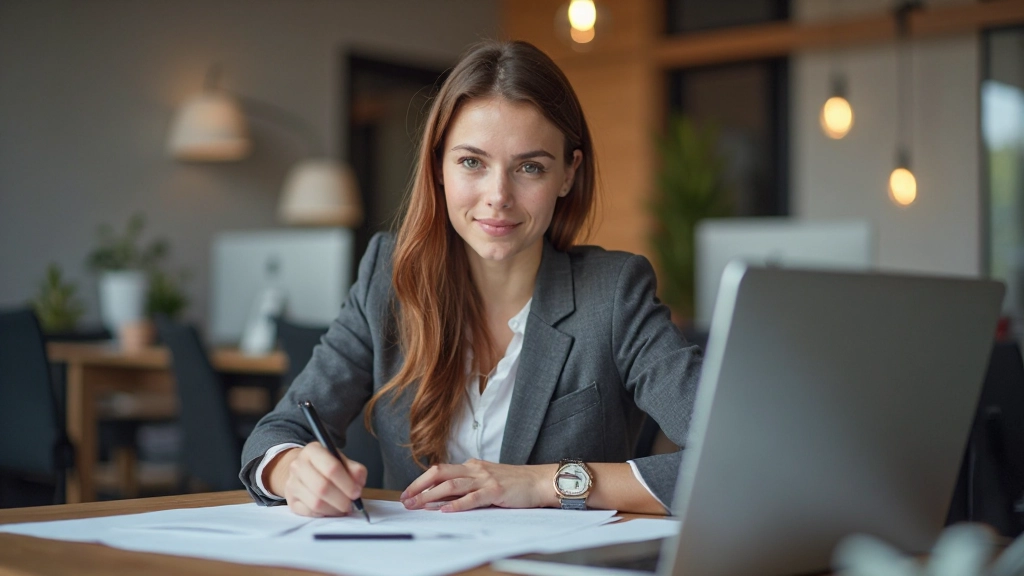 Foto van persoon die taken prioriteert en organiseert