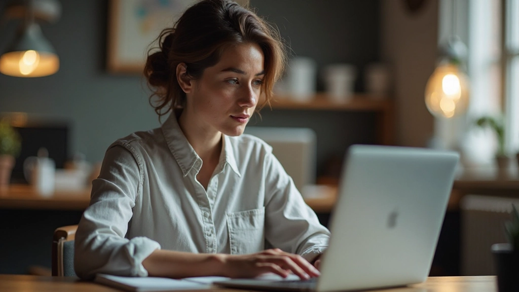 Persoon gebruikt productiviteitsapps en digitale tools voor efficiënt beheer